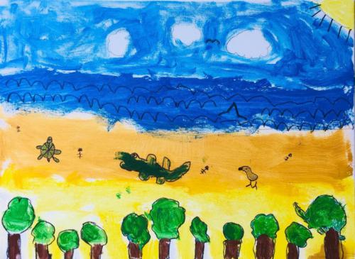 015 - The Beach with the Animals by Jason Ellard