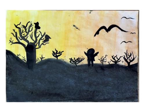 024 - While the sun sets by Makayla Bailey