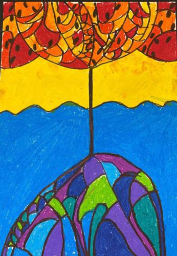 056 - Warm Colour Cool Colour by Kenzie Cavanagh