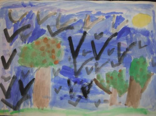 080 - Birds Landing by Rumbi