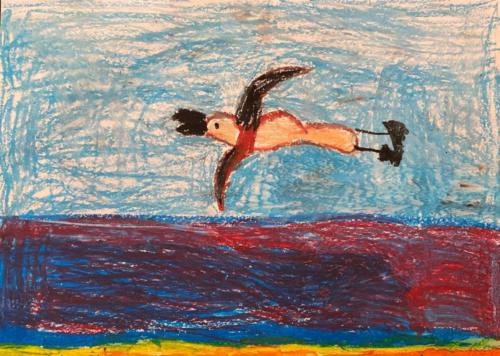 107 - Whimbrel by Maliana Koloamatingi