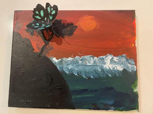 123-1 The Beach by Olive Stewart