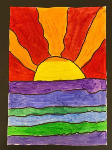 136 - The beauty of the sunset by Tahlia