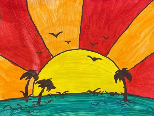 137 - Sun of the Palm by Amber Tien