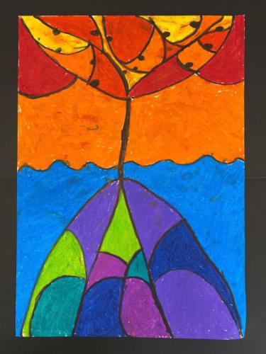 176 - The sunset in the Mangroves by Leanne Miranda