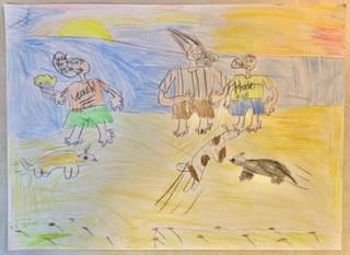 190 - A day at Lee Point Beach by Alexander Pickett